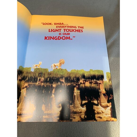 Disney The Lion King Broadway Musical Program 1997 Theater - Picture 4 of 11